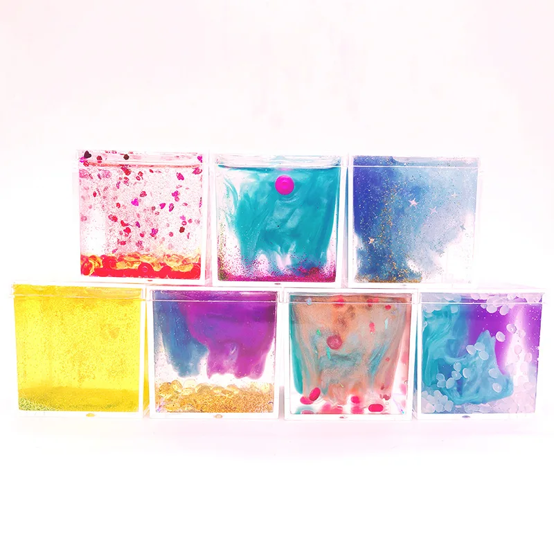 Смесь облаков в клетку Хрустальная грязевая легкая глина для моделирования на