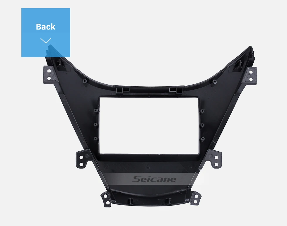 Seicane идеальный Двойной Дин Радио фасции Для 2010 HYUNDAI ELANTRA Surround Панель установки рамки авто стерео