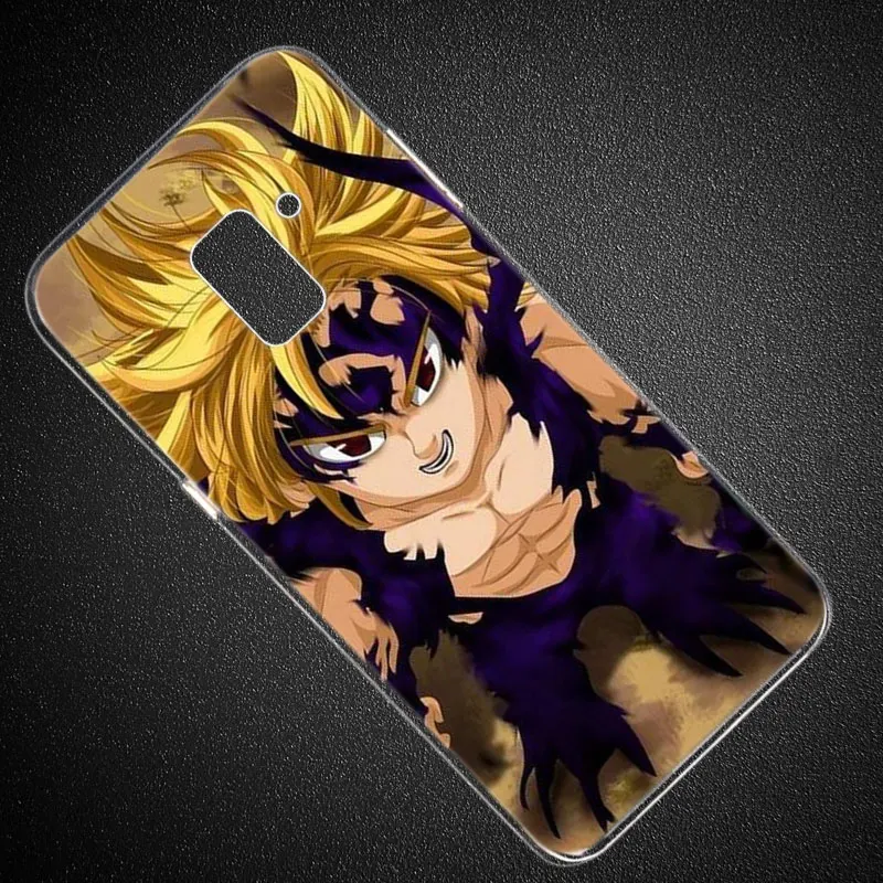 Силиконовый чехол для телефона Nanatsu No Taizai Meliodas Samsung Galaxy J8 J6 J4 2018 J2 Core J5 J7 Prime J3 2016 2017 EU