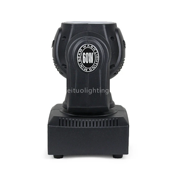 Новинка 2019 миниатюрный светодиодный луч с подвижной головкой 60 Вт RGBW 4 в 1