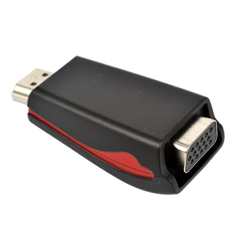 1080P HDMI-совместимый Переходник VGA штырь-гнездо + аудиокабель USB кабель питания для