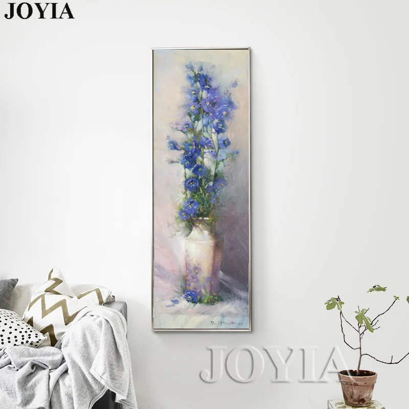 90 см большой абстрактные картины на холсте Винтаж ваза высококлассные декора