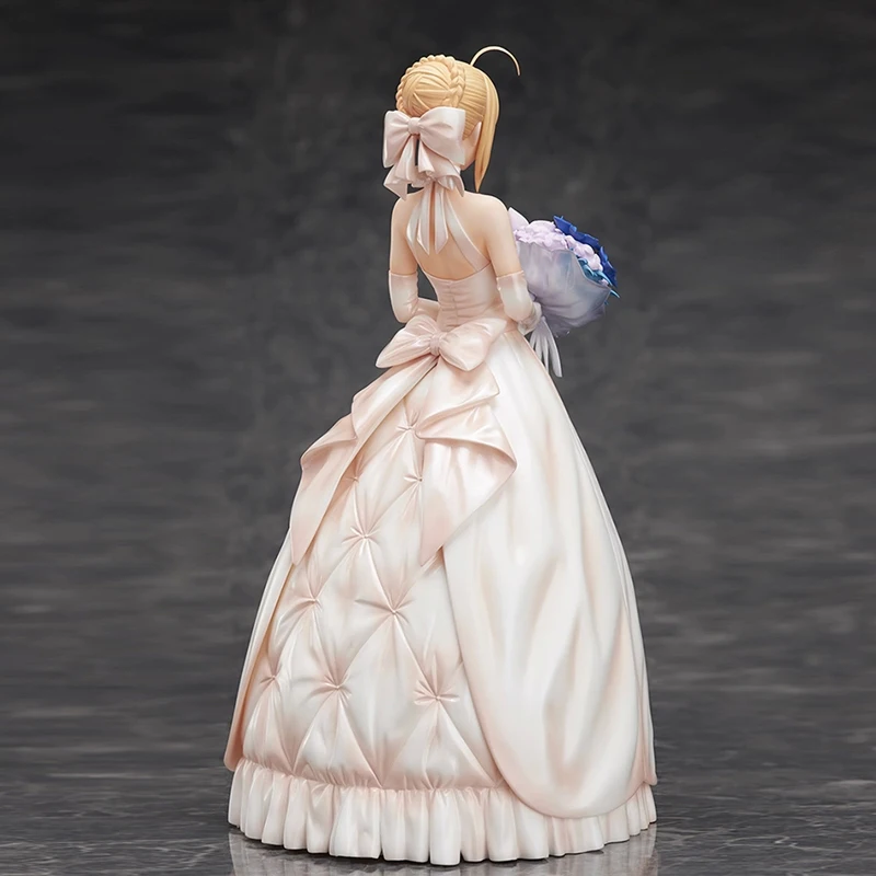 Аниме игра Fate stay night модель Saber свадебное платье 10-я фигурка Коллекционная кукла