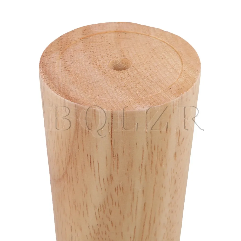 BQLZR 4 шт. 15x5,8x3,8 см Деревянный Цвет конические деревянные диванные стулья запасные ножки для мебели