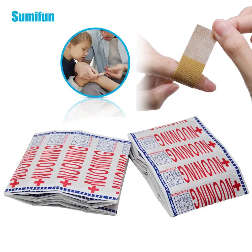 Пластыри стерильные для остановки кровотечения 100 шт. | Красота и здоровье