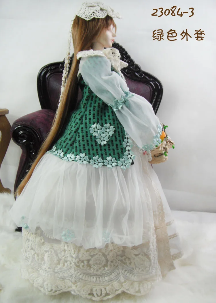 1/4 1/3 на шарнирах, в масштабе пальто+ платье Набор для SD одежды BJD Аксессуары куклы, не включены куклы, обувь, парик и другие аксессуары 18D1556