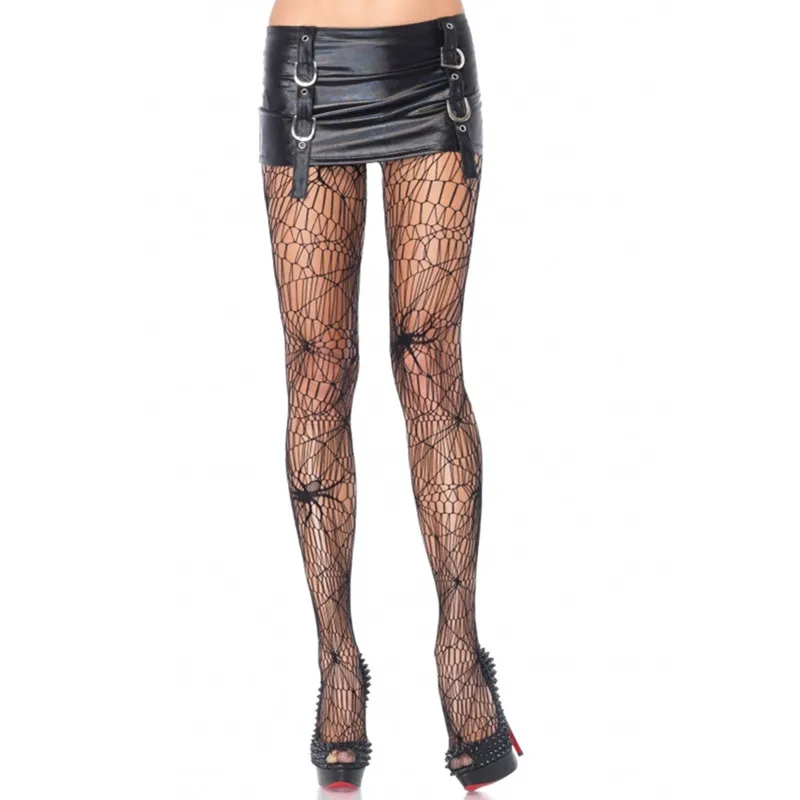 Sexy Black Spider Stockings Hollow Net Socks Cosplay Props Women Dress Up Party Purim Halloween Christmas|cosplay|purim |