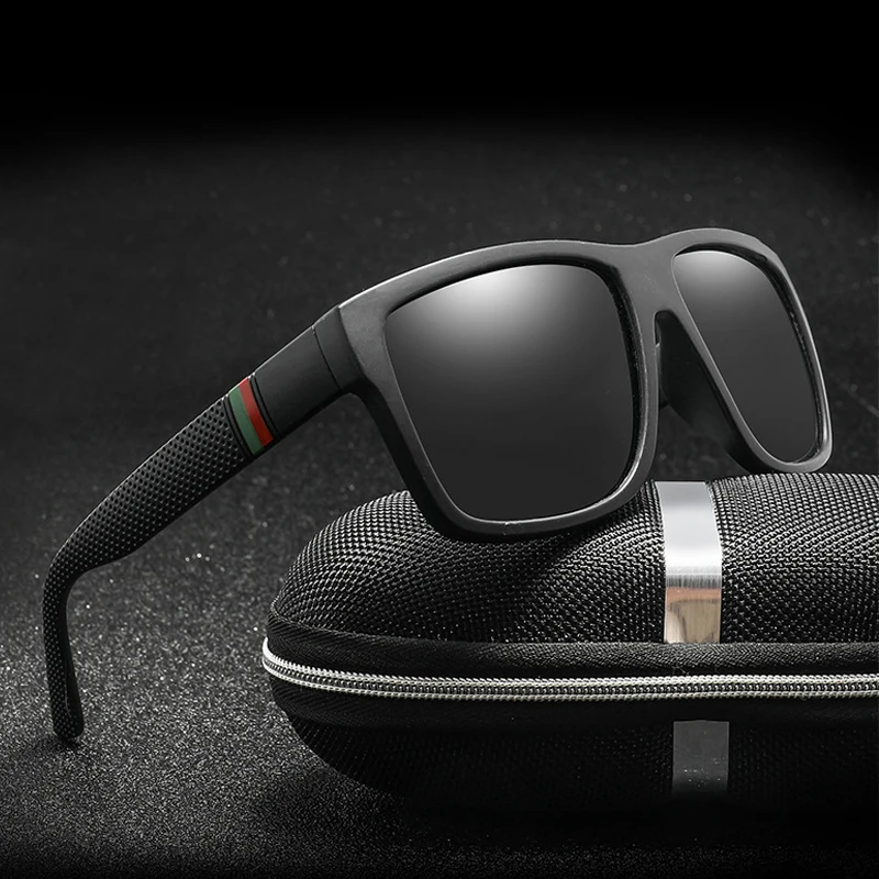 Очки солнцезащитные Мужские поляризационные модные роскошные брендовые