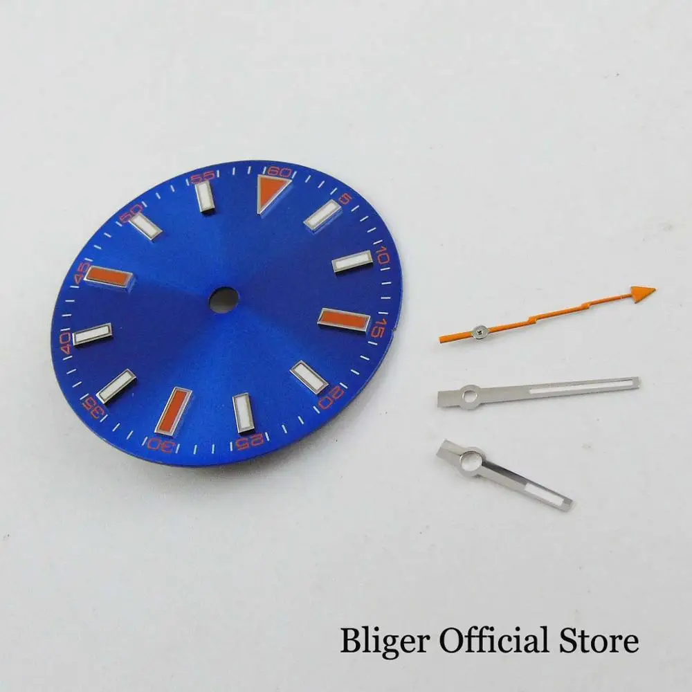 Стерильный циферблат для часов 29 мм автоматического движения MIYOTA | Наручные часы