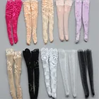 13 шт. красочные кружевные носки для девочек смешанный Стиль длинные чулки для Аксессуары для куклы Подарки Игрушка случайный повседневной повседневная одежда для детей