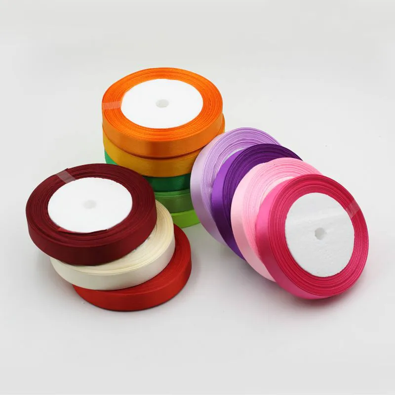 Новинка 1 5 см Шелковая атласная лента декоративная подарочная Свадебная