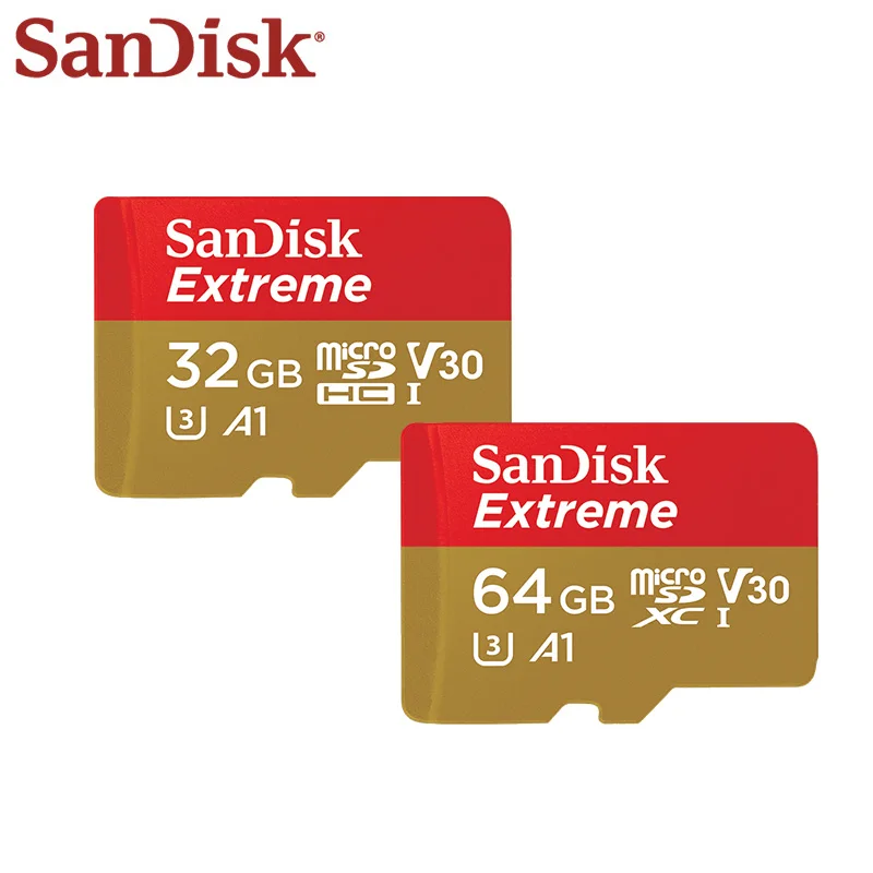 Extreme 32 GB карта памяти 64 ГБ sandisk высокое Скорость TF карты U3 A1 4 K флэш-карты Топ Micro SD карты для мобильного телефона