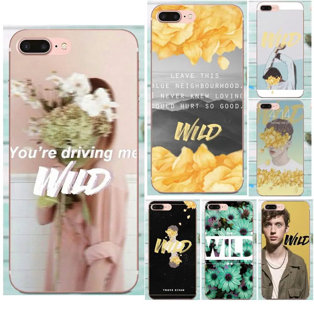 Troye Sivan Wild Lockscreen для Galaxy J1 J2 J3 J330 J4 J5 J6 J7 J730 J8 2015 2016 2017 2018 mini Pro мягкие чехлы из