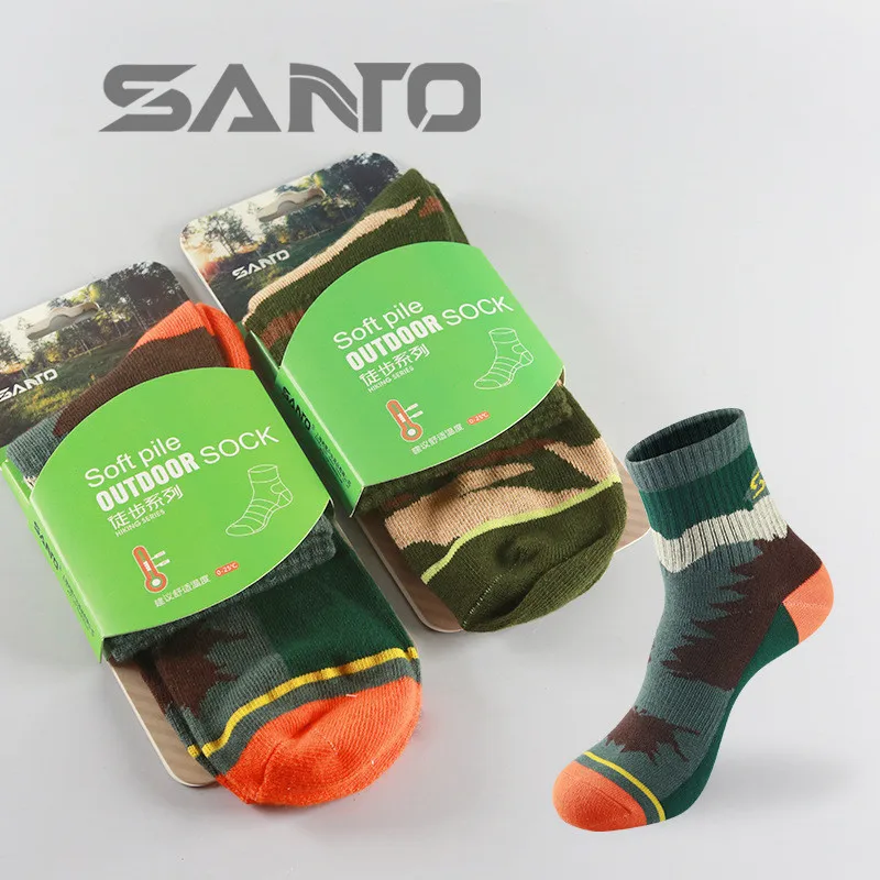 Camouflage Sport Socks Men Women chaussette velo cyclisme calze ciclismo Bike Cycle Sock Hiking Running Cycling | Спорт и