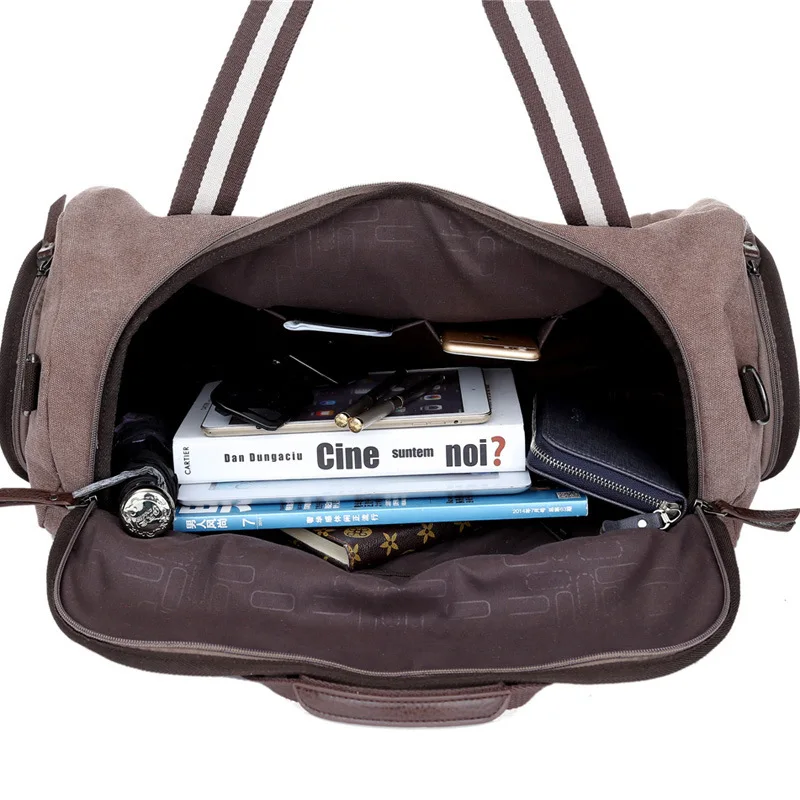 Большой Ёмкость холст спортивную сумку для человек открытый Фитнес Training