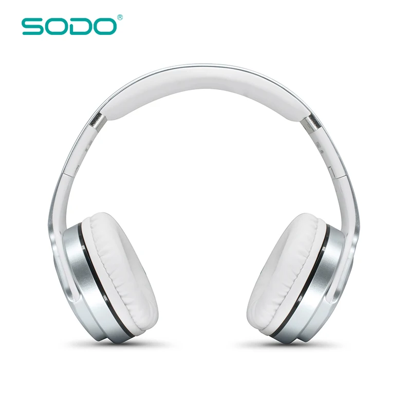 Оригинальные Bluetooth-наушники SODO MH3 NFC 2 в 1 беспроводная гарнитура накладные