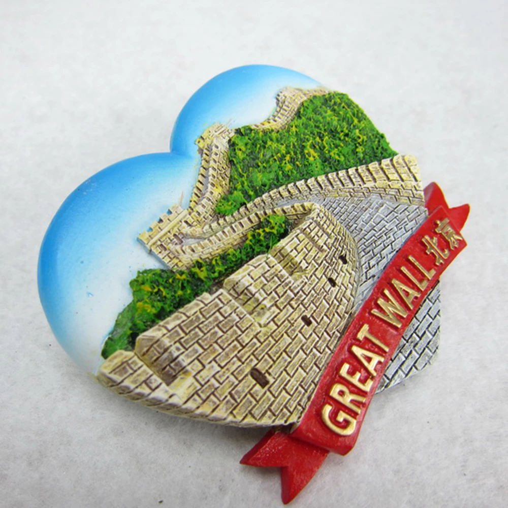 Great Wall Пекин китайский туристический сувенир магниты на холодильник магнитные