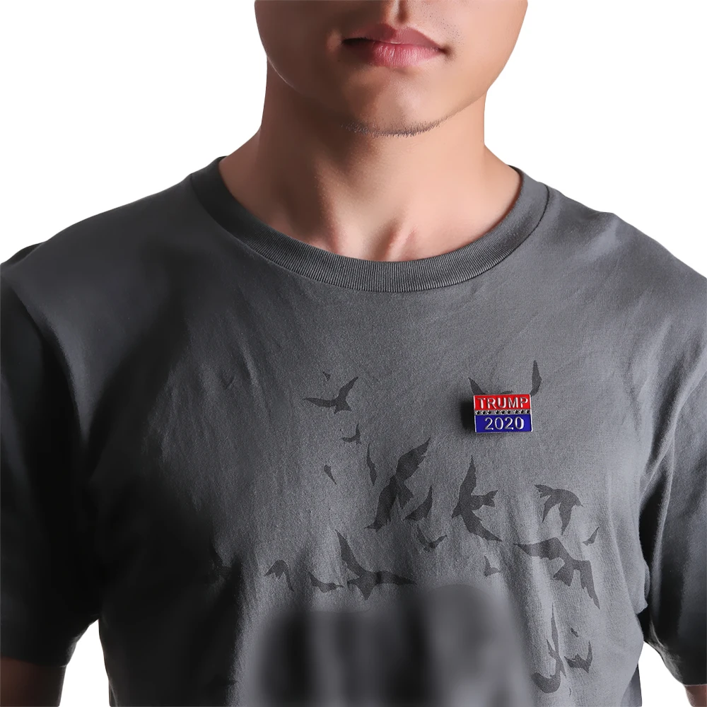 1 шт. брошь с изображением Трампа 2020 | Украшения и аксессуары