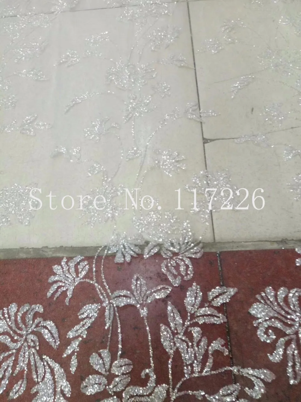 Уникальное французское Тюлевое кружево блестящее Африканское Сетчатое