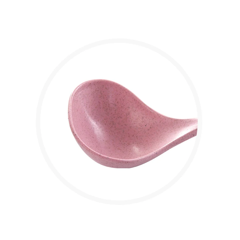 4 цвета большая длинная ложка посуда Пшеничная солома для риса ручка супа