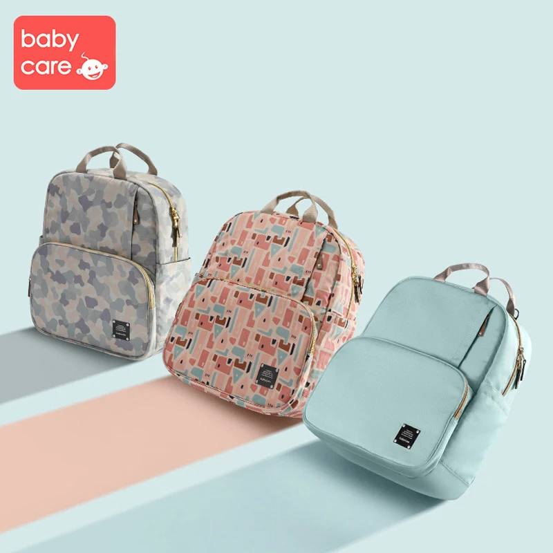 Бренд BabyCare, сумка для подгузников для мам и мам, Большая вместительная сумка-рюкзак для мам, сумка для детских колясок, сумка для подгузников