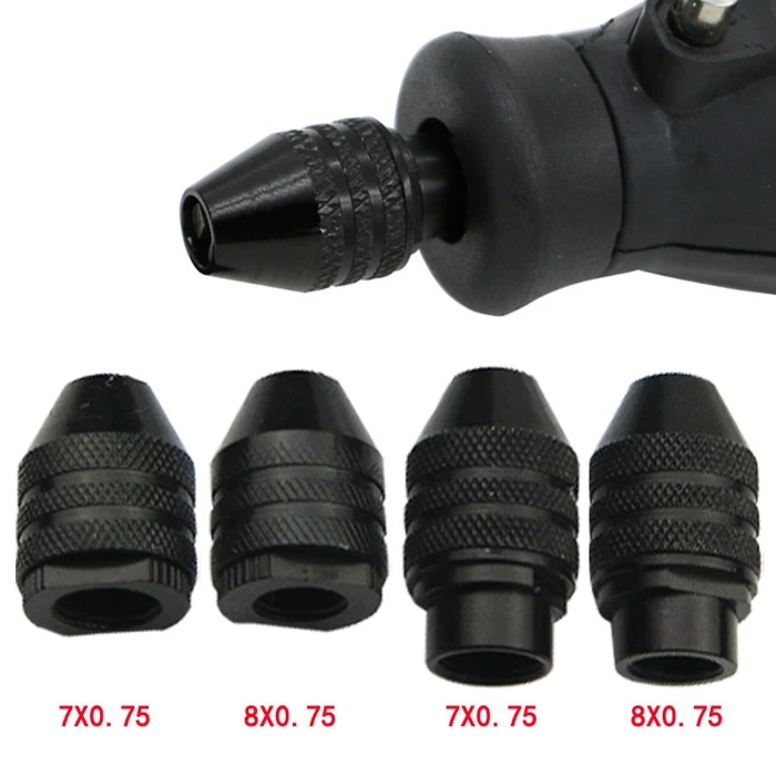 Универсальный патрон для сверл 4 размера 0 5-3 2 мм с длинным/коротким хвостом |