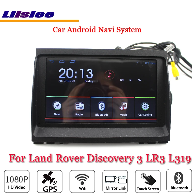 Liislee автомобильный Android мультимедиа для Land Rover Freelander Discovery 3 LR3 L319 Радио BT Стерео gps карта Navi навигационная система