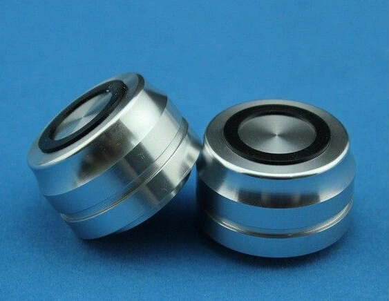 4 шт. алюминиевые шипы для усилителя динамика 33*22 мм