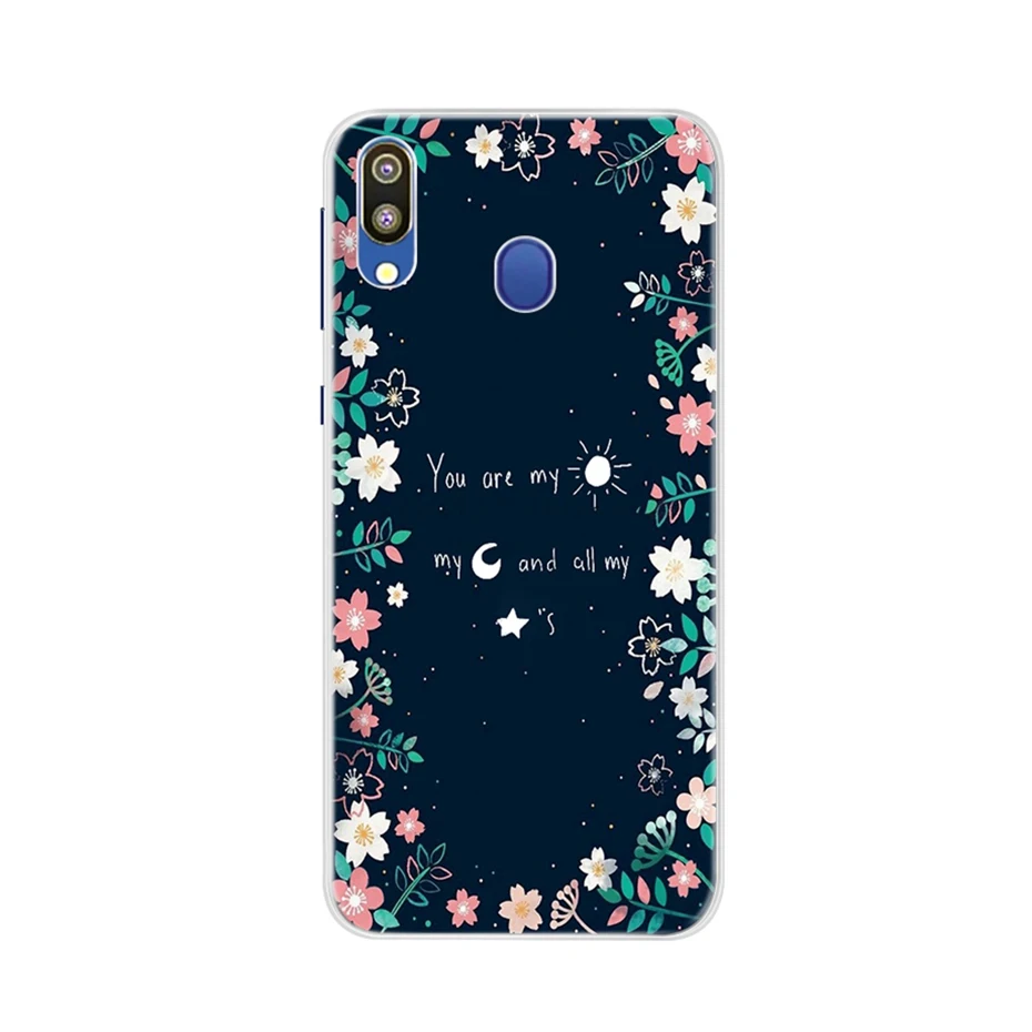 Белый Для samsung Galaxy M20 чехол s Galaxy M20 M30 Чехол Мягкий силиконовый чехол для телефона для samsung Galaxy M10 M20 чехол-бампер - Цвет: Белый