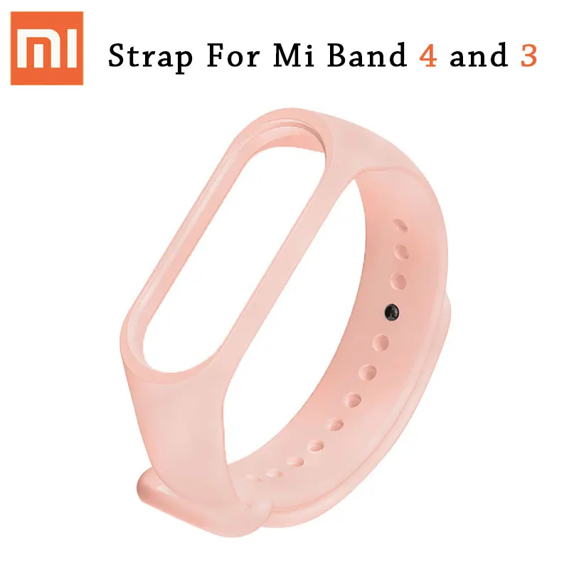 Силиконовый mi Band 3 4 ремешок для оригинальной Xiaomi band браслет часы сменный на