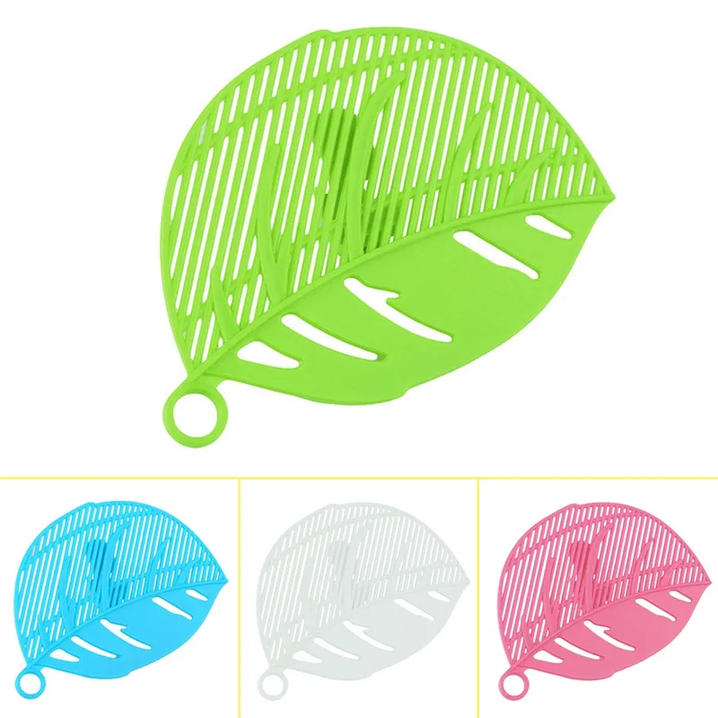 Imixlot силиконовый в форме листа Воронка для супа кухонные инструменты против