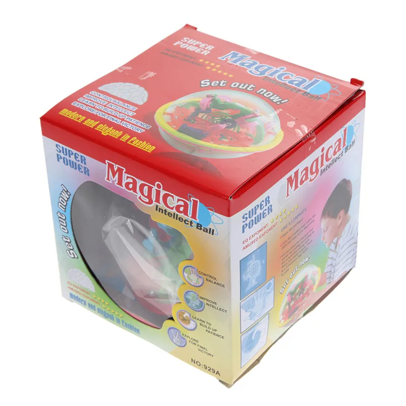 3D шар лабиринт детский Сферический умный балансирующая игра и головоломка