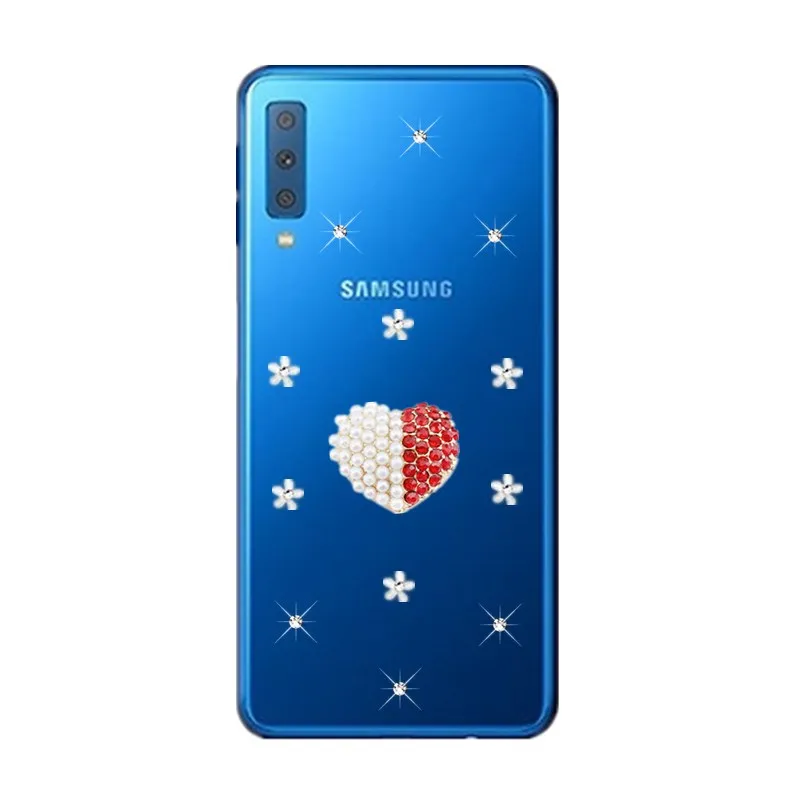 Чехлы для Samsung Galaxy A7 2018 A70 A80 A50 A20E A9 Star Lite pro A9S A920 Прозрачный чехол