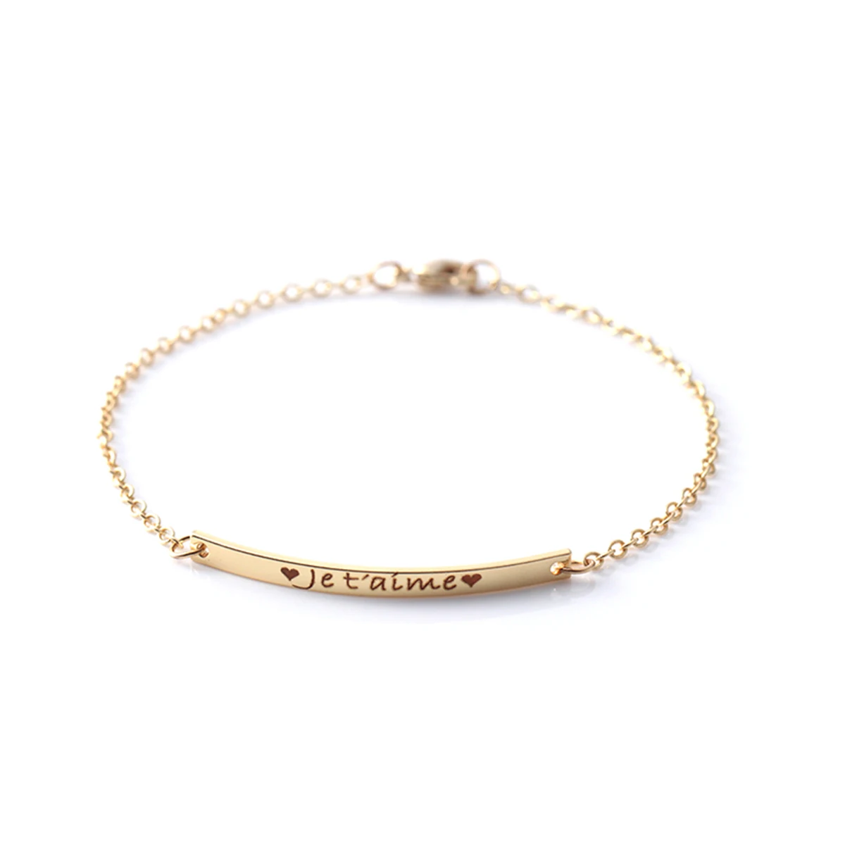 Женский браслет цепочка ювелирное изделие модный из нержавеющей стали с