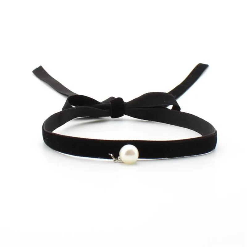 Шикарное многоцветное длинное бархатное ожерелье-чокер s для женщин модное колье