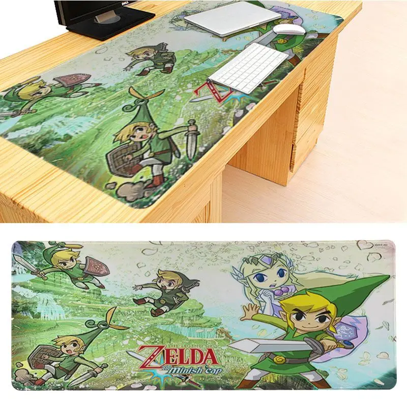 Babaite забавная Легенда о Zelda обои Коврик для мыши геймерская игра коврики размер для 300x700x2 мм и 300x900x2 мм маленький коврик для мыши - Цвет: Lock Edge 30x90cm