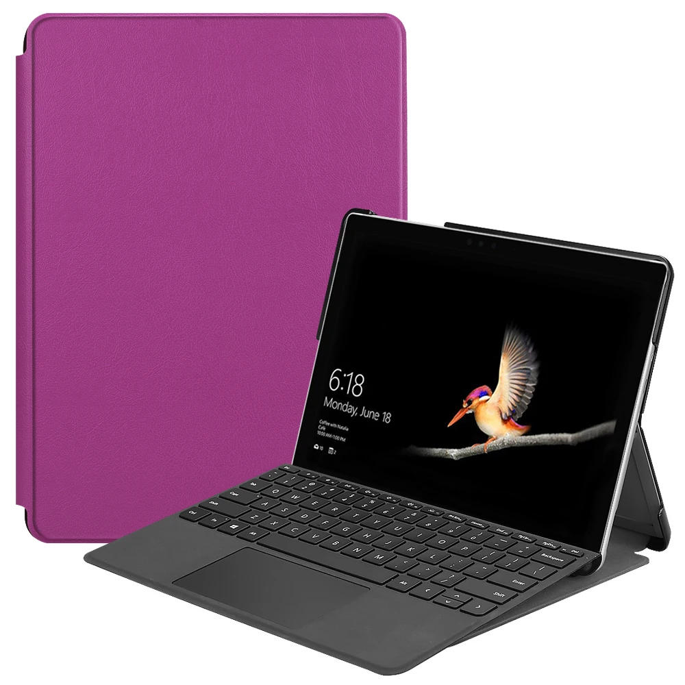 Чехол Surface Go, тонкий легкий защитный чехол-подставка для microsoft Surface Go со встроенным держателем для ручки