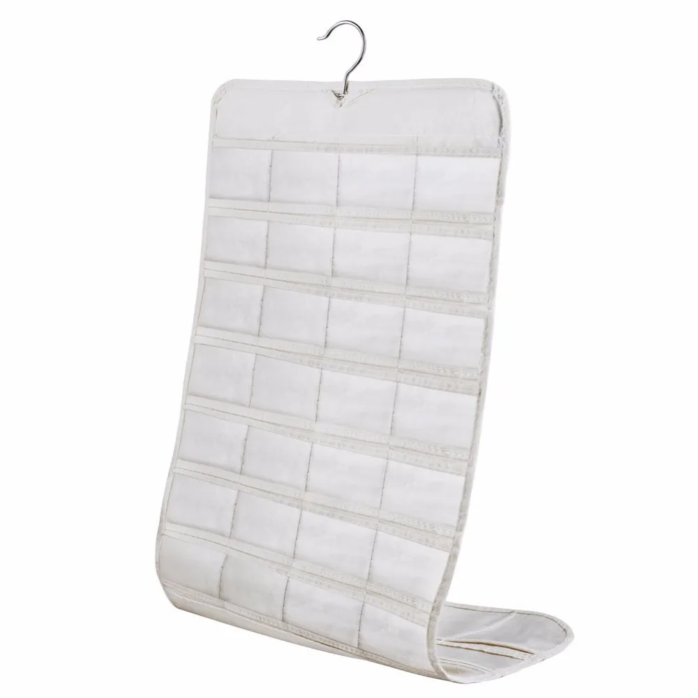 Подвесной органайзер для ювелирных изделий 80 карманов домашний настенный