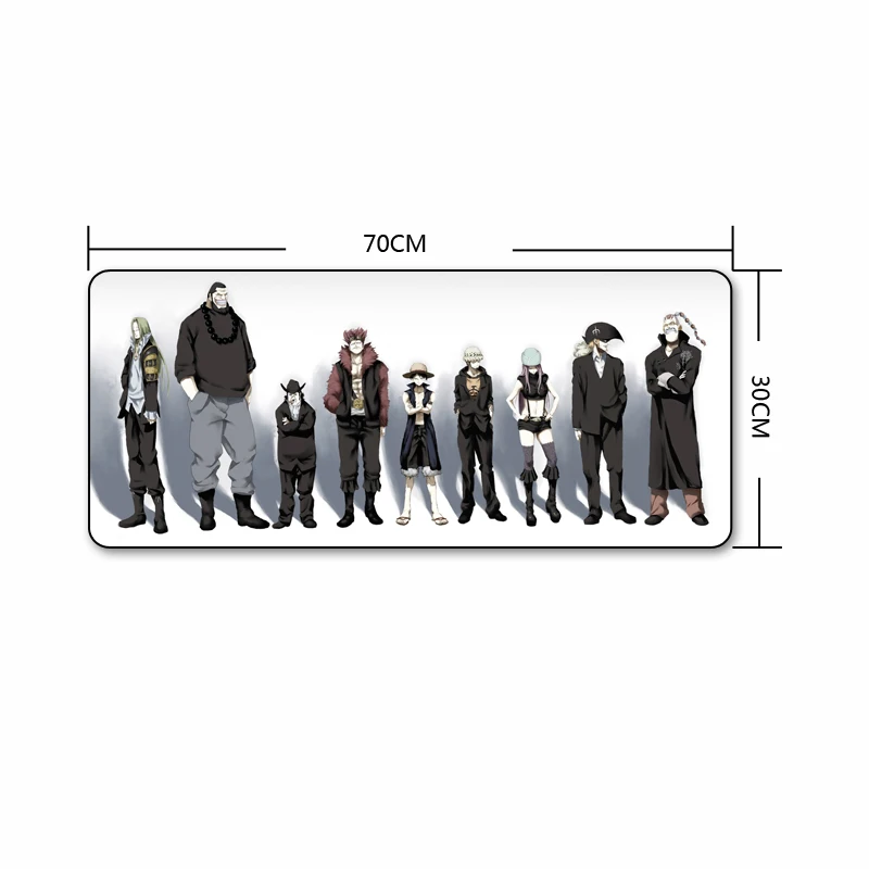 FFFAS 70X30cm коврик для мыши цельный анимированный мультфильм коврики HD Печать