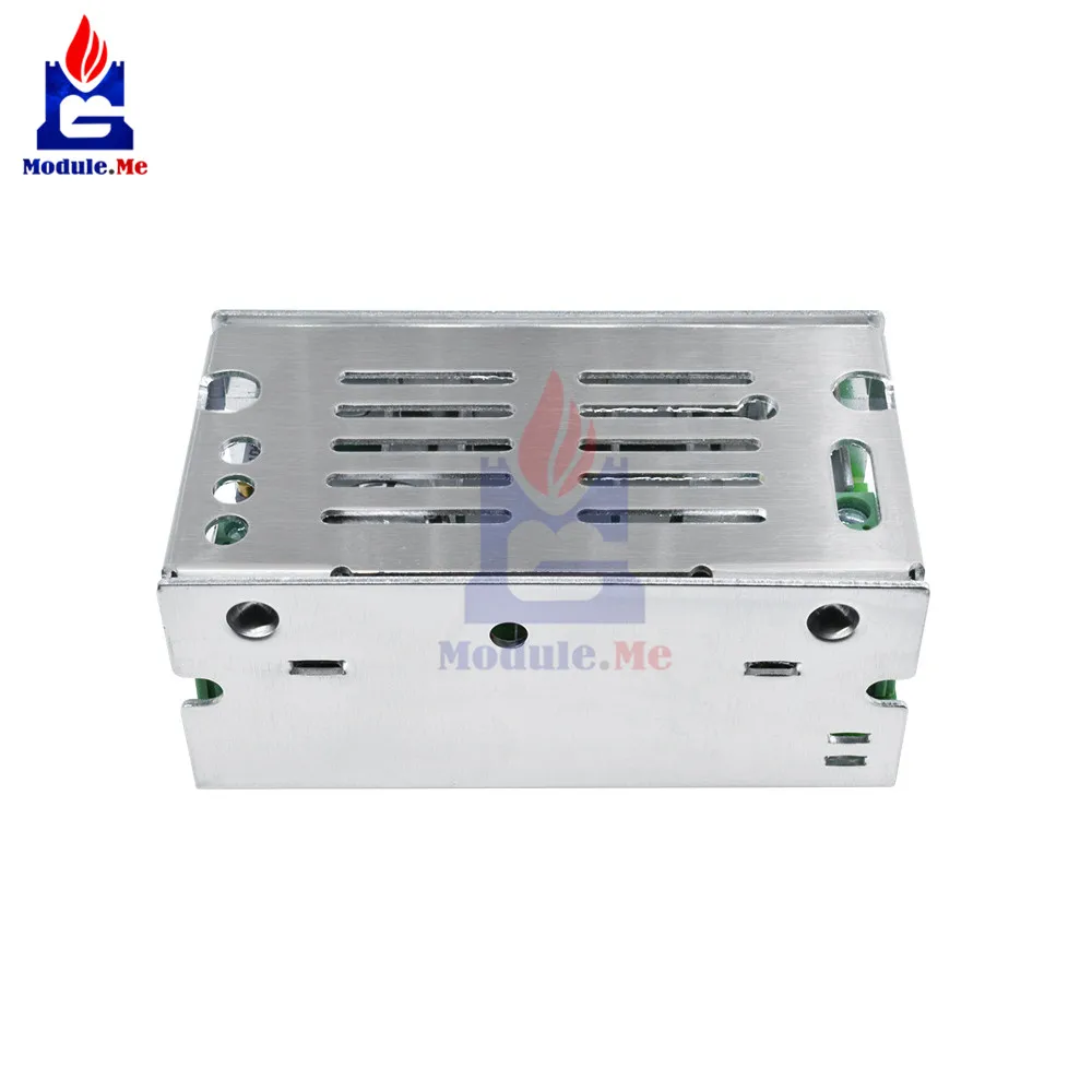 TS-IPS-V03 7A DC-DC повышающий преобразователь 6-35 В до 6-55 в 10 А 200 Вт регулируемый Повышающий Напряжение зарядное устройство Модуль питания с Алюминиевый Чехол