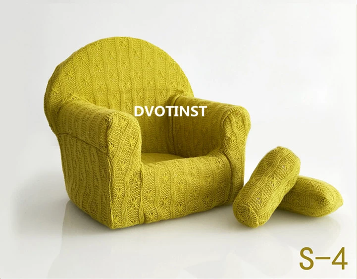 Dwotinst новорожденный детский Подставки для фотографий мини диван кресло + 2 шт.