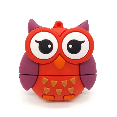 USB 2.0 Флеш-карта памяти Usb флеш-накопитель 128GB Fox/Horse/Robot, 32GB 64GB 16G, Usb флеш-накопитель - Цвет: USB 2.0