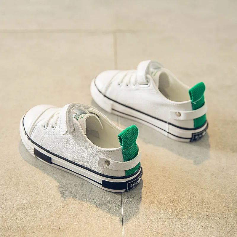 High Quality Children Shoes For Girl Boys Sneakers Artificial Leather 2018 Autumn New Fashion Kids Casual Student | Детская одежда и