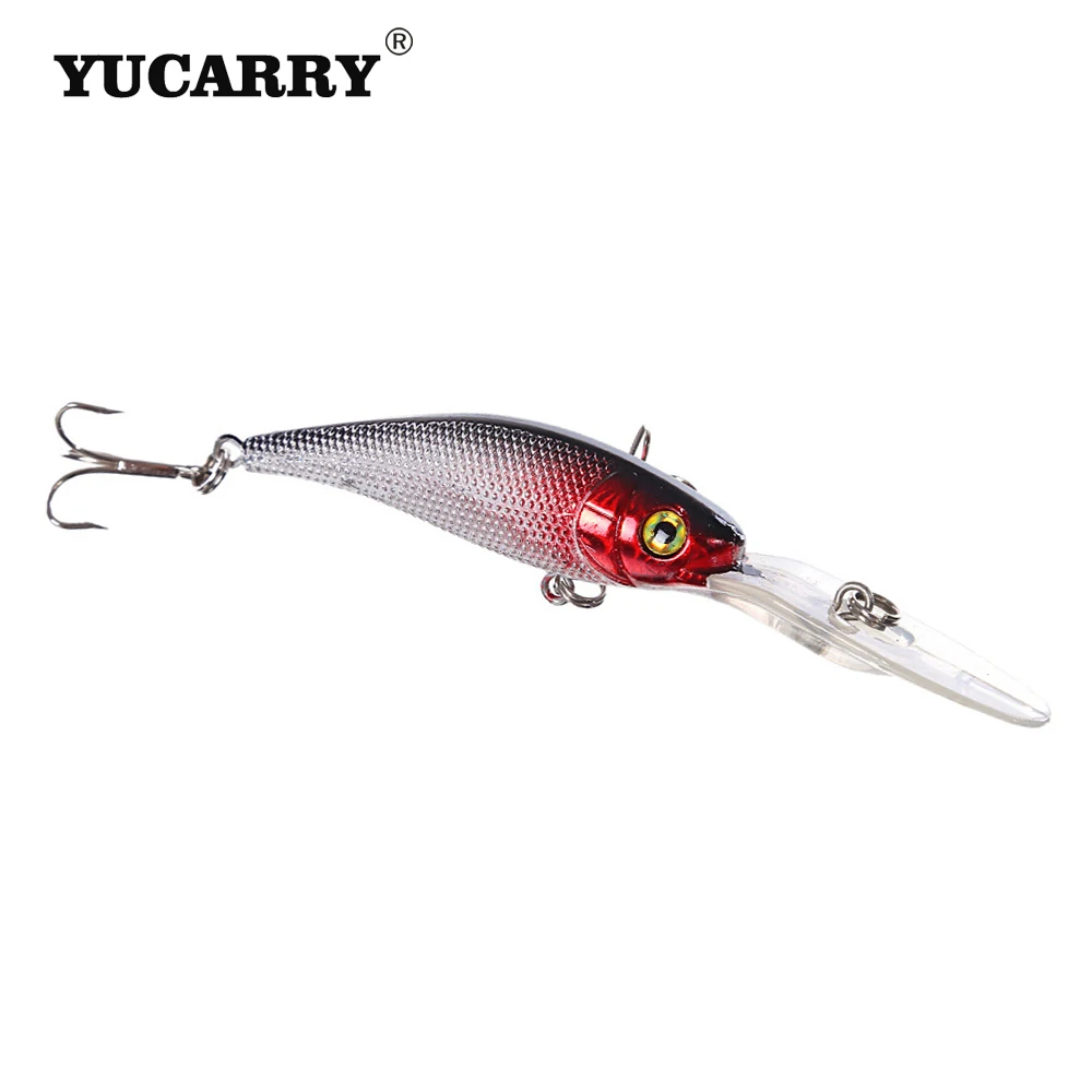 YUCARRY брендовая 7 видов цветов приманка для рыбалки 11 см/7 6 г крюк PESCA Рыболовная