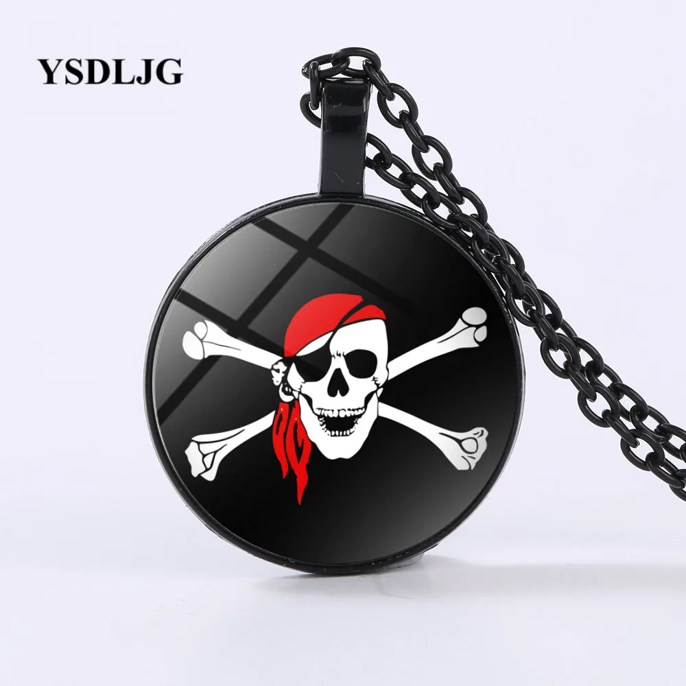 YSDLJG ожерелье с символикой головы пирата Jolly Roger флаг череп и кости крутой подарок