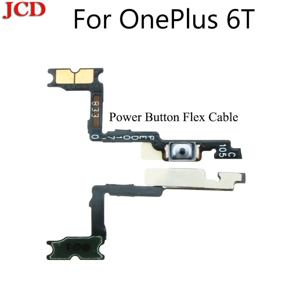 No11 6T Power JCD боковой ключ кнопка громкости питания гибкий кабель Замена для OnePlus 1 One 2 3 3T A3000 A3003 5 5T 6 6T X Аксессуары для мобильных телефонов - Цвет: No11 6T Power