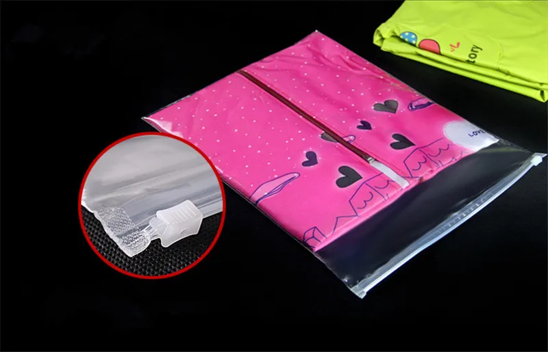 Мате прозрачный CPE Путешествия Ванна само уплотнение ткань пакет мешок косметики