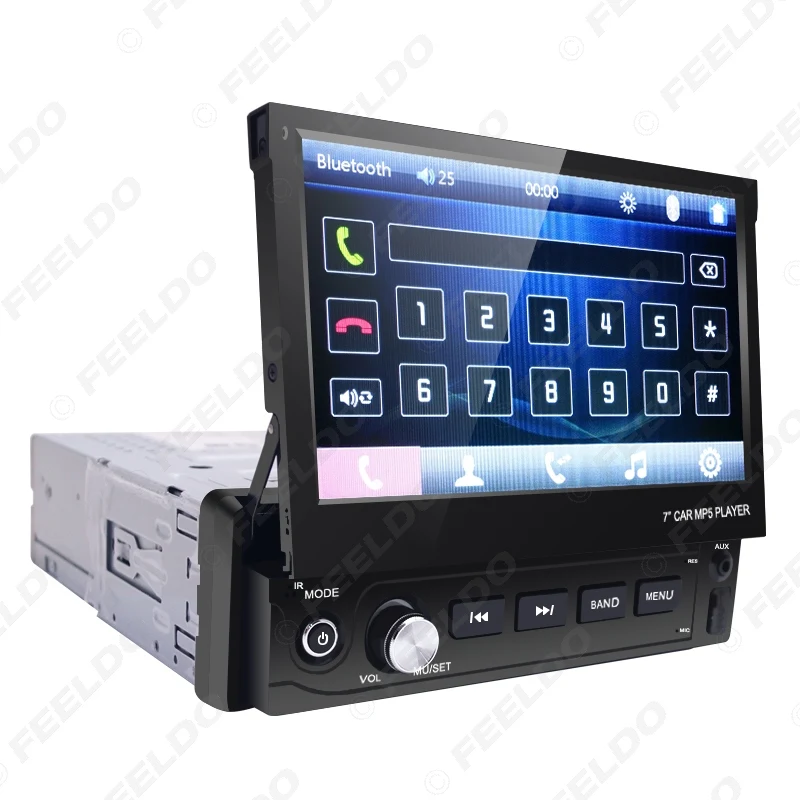 FEELDO 7 &quot7 дюймов 1DIN In dash Manumotive Ultra Slim WinCE Car Bluetooth Радио USB 1080P MP5 супер плеер получить: