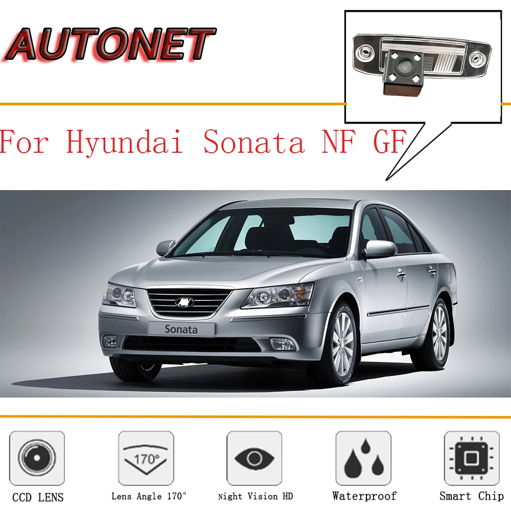 Автомобильная камера заднего вида для Hyundai Sonata NF GF Transform CCD ночное видение