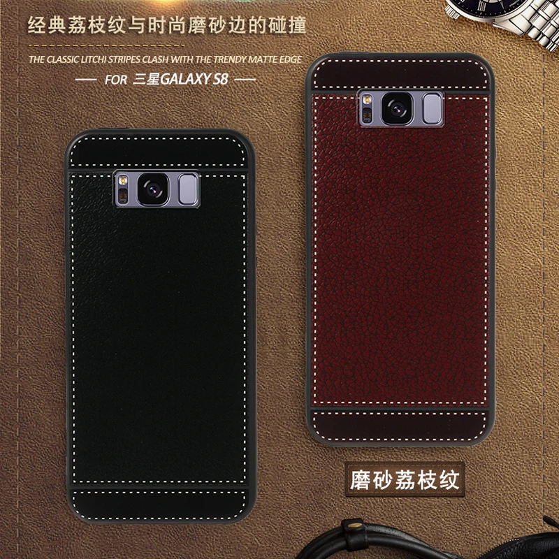 

Мягкий Черный силиконовый чехол для Samsung Galaxy S8 G950F, Аксессуары для Samsung s8, силиконовые чехлы 5,8 дюймов